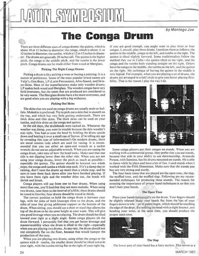 Latin Symposium/The Conga Drum Pg 1